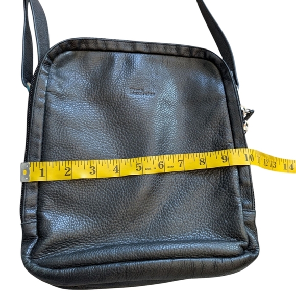 Derek Alexander Purse Crossbody Bag Black Leather Minimalist Women's One Size - Picture 7 of 10
